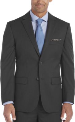 Awearness Kenneth Cole Charcoal Gray Slim Fit Suit - Men's Slim Fit ...