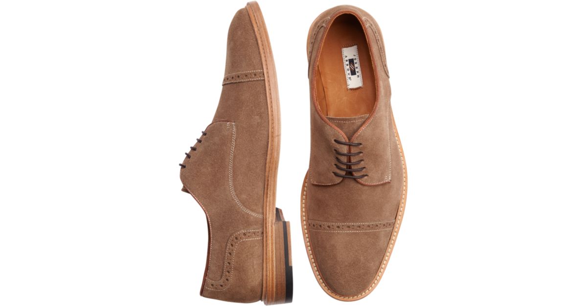 joseph abboud tan shoes