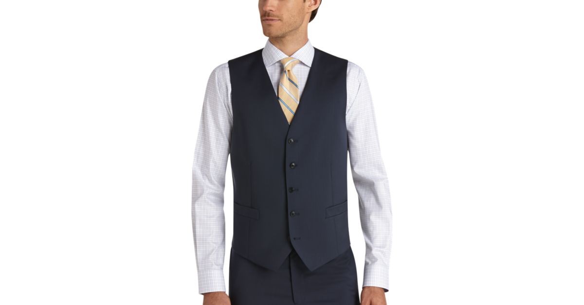 Joseph Abboud Blue Modern Fit Suit Separates Vest - Men's ... - 1200 x 627 jpeg 27kB